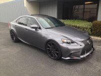 APR Performance Frontsplitter - 14-15 Lexus IS-250/IS-300 F-Sport