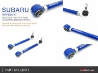 Hardrace Rear Toe Control Arm (Harden Rubber) - 17+ Subaru Impreza GK/GT