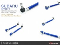 Hardrace Rear Toe Control Arm (Pillow Ball) - 17+ Subaru Impreza GK/GT