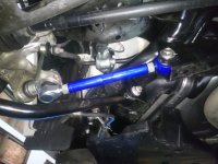 Hardrace Rear Toe Control Arm (Pillow Ball) - 17+ Subaru Impreza GK/GT