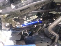 Hardrace Rear Toe Control Arm (Pillow Ball) - 17+ Subaru Impreza GK/GT