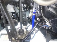 Hardrace Rear Toe Control Arm (Pillow Ball) - 17+ Subaru Impreza GK/GT