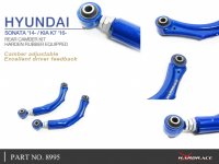 Hardrace Rear Camber Kit (Harden Rubber) - 16+ Hyundai Elantra 1.6T Sport / 17+ Hyundai Ioniq / 14+ Hyundai Sonata LF / 18+ Hyundai Veloster / 17+ Kia Cadenza / K7