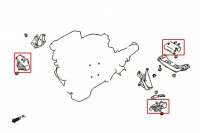 Hardrace verstärkte Motor- und Getriebehalter Set (Street Version) - Nissan Silvia 240SX S13/S14/S15