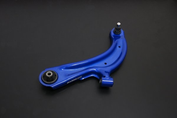 Hardrace Front Lower Control Arm (Harden Rubber) incl. Roll-Center-Adjuster - 13+ Nissan Sentra / Sylphy B17 / 13+ Nissan Tiida / Versa C12