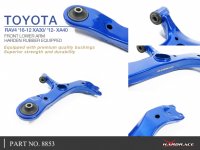 Hardrace Front Lower Control Arm (Harden Rubber) - 14+ Lexus NX AZ10 / 08+ Toyota Alphard / Vellfire / 06+ Toyota Estima / Previa XR50 / 13+ Toyota Harrier ZSU6#W / 05-18 Toyota RAV4 XA30/XA40