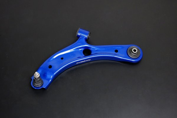 Hardrace Front Lower Control Arm (Harden Rubber) incl. Roll-Center-Adjuster - 11-17 Suzuki Swift ZC32