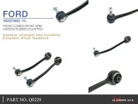 Hardrace Front Lower Control Arm (Harden Rubber) (Front Side) - 15+ Ford Mustang MK6 S550