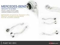 Hardrace Front Lower Control Arm (Aluminium + Harden Rubber) (Front Side) - 10-16 Mercedes E-Class W212