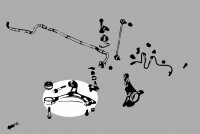 Hardrace Front Lower Control Arm (Harden Rubber) - 12-16 Honda Civic FB/FG (w/o Si)