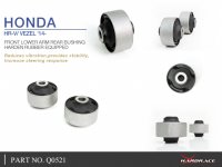 Hardrace Front Lower Arm Bushings (Harden Rubber) (Rear Side) - 14+ Honda HR-V