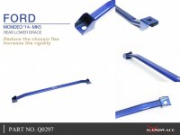 Hardrace Rear Lower Bar 2-Point - 14+ Ford Mondeo MK5