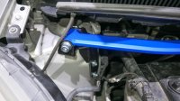 Hardrace Front Upper Strut Bar 2-Point - 13+ Toyota Vios XP150 / 05+ Toyota Yaris / Vitz NCP9#/XP90/XP130/XP150