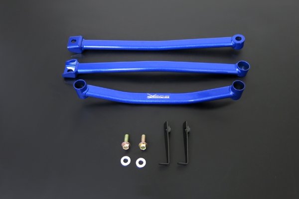 Hardrace Rear Lower Bar 3x 2-Point - 17+ Suzuki Ignis