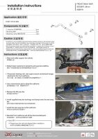 Hardrace Stabilisator vorn 28 mm - 18+ Ford Forcus MK4