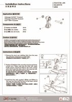 Hardrace Rear Reinforced Stabilizer Link (Pillow Ball) - 14+ Audi A3 8V / 14+ Audi TT 8S / 17+ Skoda Karoq / 17+ Skopda Kodiaq / 13+ Skoda Octavia 5E / 16+ Skoda Superb B8 3V / 14+ VW Golf 7/8 5G/CD(+R) / 15+ VW Passat B8 / 16+ VW Tiguan / 15+ VW Touran