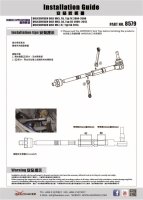 Hardrace verstärkte Spurstangen - 04+ Audi A3 8P/8V / 06-12 Audi S3 / 06-14 Audi TT 8J / 13+ Skoda Octavia 5E / 04-08 VW Golf 5 1K / 09-13 VW Golf 6 5K / 14+ VW Golf 7 5G (+R) / 21+ VW Golf 8 CD (+R) / 15+ VW Passat B8 / 07-16 VW Tiguan 5N