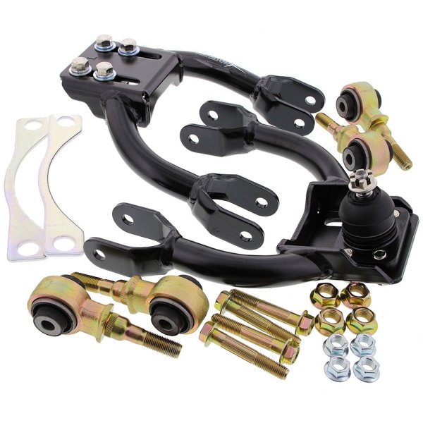 Hardrace "Black Series" Front Camber Kit (Harden Rubber) - 92-95 Honda Civic / 92-97 Honda del Sol / 94-01 Honda Integra