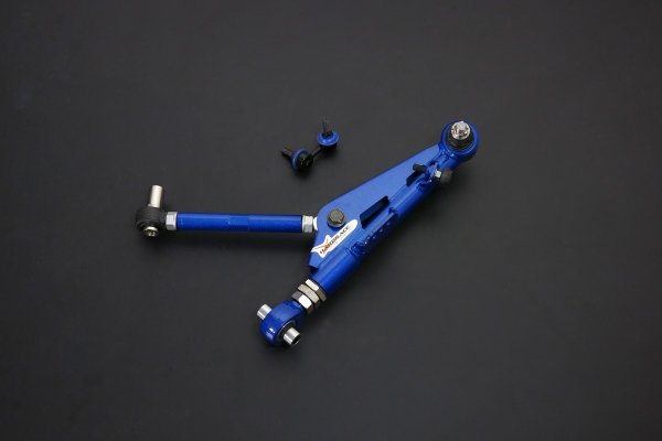 Hardrace Front Lower Control Arm adjustable (+25 mm for Widebody) V2 (Pillow Ball) incl. End Links - Nissan Silvia 240SX S13