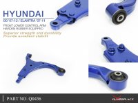 Hardrace Front Lower Control Arm (Harden Rubber) - 07-12 Hyundai i30