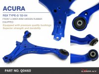 Hardrace Front Lower Control Arm (Harden Rubber) - 02-04 Acura RSX / 02-04 Honda DC5