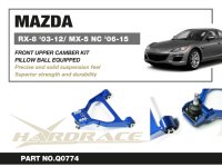 Hardrace Front Camber Kit (Pillow Ball) - 06-14 Mazda MX-5 NC / 03-12 Mazda RX-8 SE3P