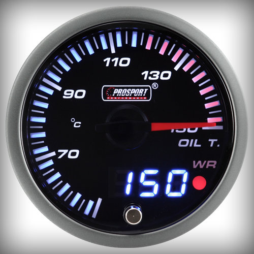 ProSport Racing Premium Serie Öltemperatur Anzeige