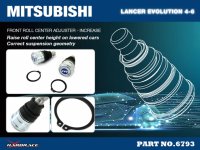 Hardrace Front Roll-Center-Adjuster - Mitsubishi Lancer...