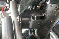 Hardrace Versatzhalterung für Track Bar hinten - 06-18 Jeep Wrangler JK