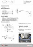 Hardrace Stabilisator hinten 17 mm V2 - 15+ Skoda Fabia