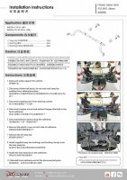 Hardrace Front Sway Bar 28 mm - 19+ Mazda 3 BP / 19+ Mazda CX-30 DM