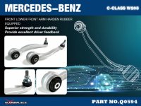 Hardrace Front Lower Control Arm (Harden Rubber) (Front Side) - 15+ Mercedes C-Class W205 (RWD only)