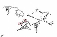 Hardrace Rear Upper Arm Bushings (Pillow Ball) - 91-05 Honda NSX NA1/NA2