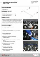 Hardrace Stabilisator vorn 32 mm - 17+ Tesla Model 3