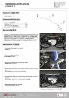 Hardrace Rear Sway Bar 22 mm - 17+ Tesla Model 3