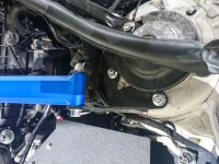 Hardrace Front Upper Strut Bar 2-Point (5-Holes) - 11-19 BMW 1 Series F20/F21/ 14-21 BMW 2 Series F22/F23