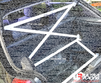Ultra Racing Rear Upper Strut Bar 4-Point - 96-00 Honda...