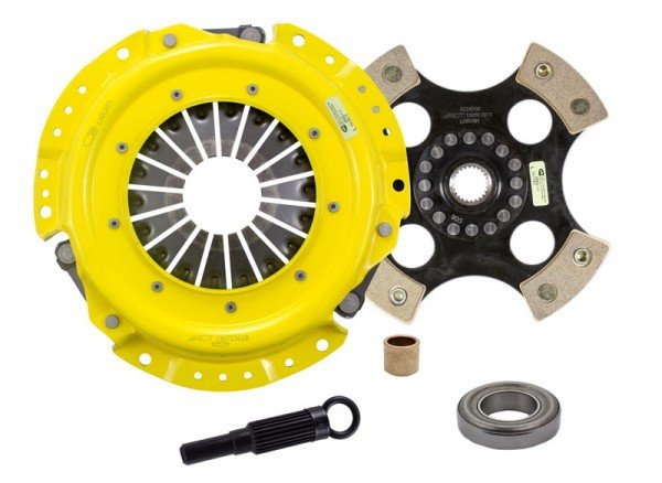 ACT Clutch Set XT/Race Disc (4-Pad Rigid) - 74-83 Nissan 280ZX / 75-79 Nissan 620 / 85-86 Nissan 720 / 89-93 Nissan Axxess / 81-84 Nissan Maxima / 89-99 Nissan Silvia 240SX S13/S14