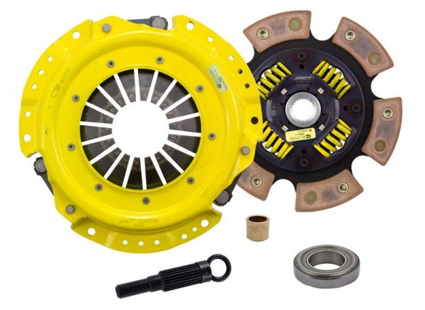 ACT Clutch Set HD/Race Disc (6-Pad Sprung) - 74-83 Nissan 280ZX / 75-79 Nissan 620 / 85-86 Nissan 720 / 89-93 Nissan Axxess / 81-84 Nissan Maxima / 89-99 Nissan Silvia 240SX S13/S14