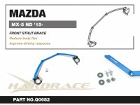 Hardrace Front Upper Strut Bar 4-Point - 15+ Mazda MX-5...