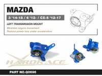 Hardrace verstärkter Motorhalter (links) - 14-18 Mazda 3 BM/BY / 14+ Mazda 6 GJ / 12-17 Mazda CX-5 KE (nur 2.0/2.5)