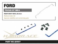 Hardrace Rear Sway Bar 25.4 mm - 18+ Ford Forcus MK4 (2.3 ST Hatchback)