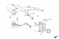 Hardrace Buchsen Querlenker vorn unten (Vorderseite + 1° Nachlauf + Versatzfunktion) (Uniball) - 19+ BMW Z4 G29 / 19+ Toyota Supra J29/A90