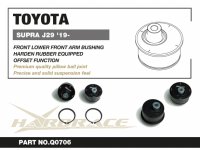 Hardrace Front Lower Arm Bushings (Front Side + 1° Caster + Offset Function) (Pillow Ball) - 19+ BMW Z4 G29 / 19+ Toyota Supra J29/A90