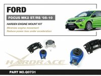 Hardrace verstärkte Motorhalter Set - Ford Focus MK2...