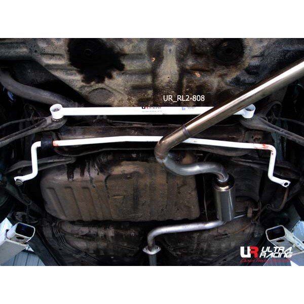 Ultra Racing Rear Lower Bar 2-Point - 96-03 Honda City (3A2/3A3/SX-8) 1.3/1.5 (2WD) / 85-94 Mazda Astina (323 BF) 1.6 (2WD)