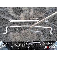 Ultra Racing Rear Lower Bar 2-Point - 96-03 Honda City...