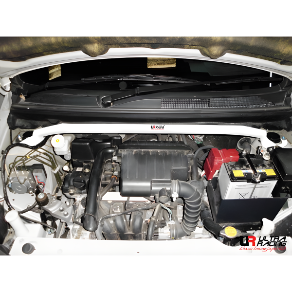 Ultra Racing Domstrebe vorn oben 2-Punkt - 12+ Mitsubishi Space Star/Mirage 1.2 (2WD)