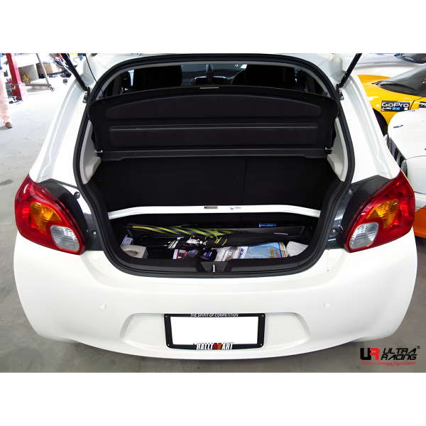 Ultra Racing Rear Upper Strut Bar 2-Point - 12+ Mitsubishi Space Star / Mirage 1.2 (2WD) (Hatchback)