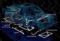 Ultra Racing Torsionstrebe hinten - 12+ Mitsubishi Space...